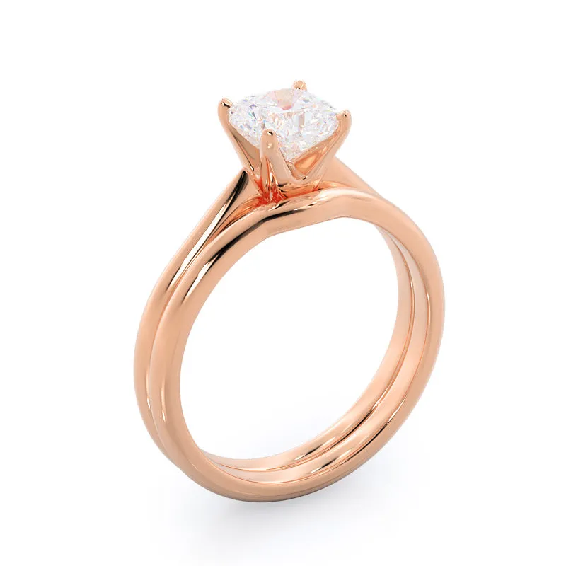 Noveau Wedding Band