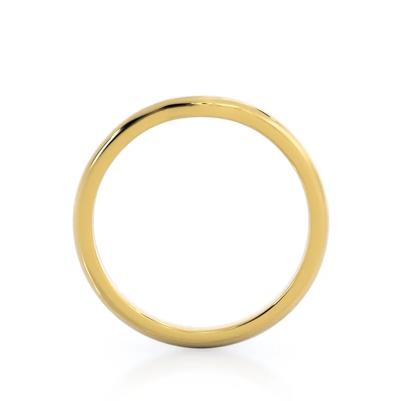 Noveau Wedding Band