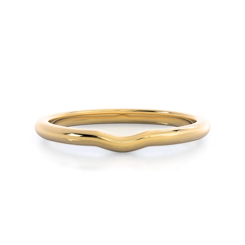 Noveau Wedding Band