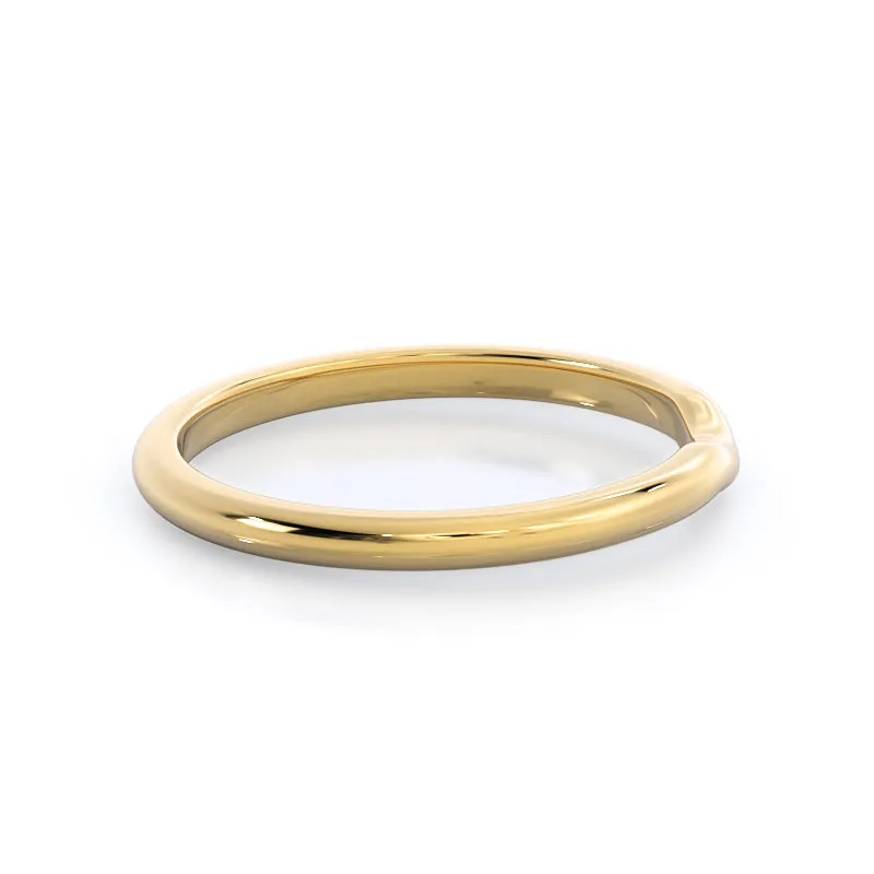 Noveau Wedding Band