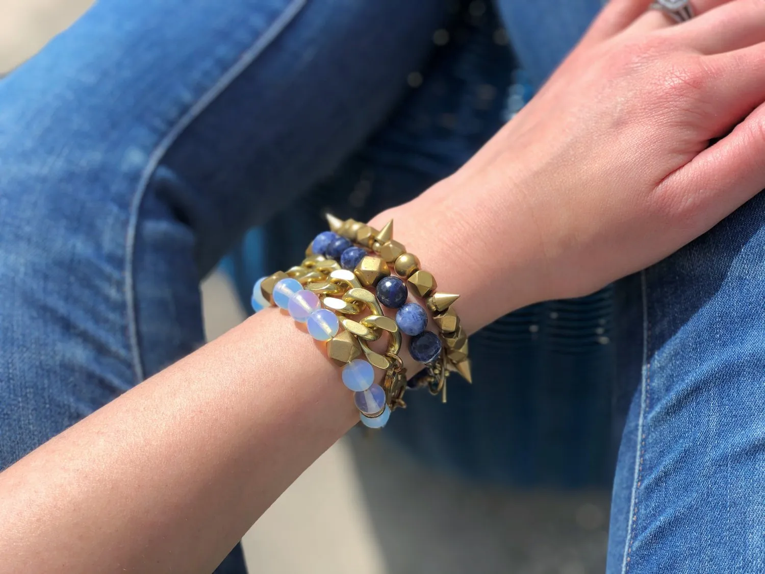 On Point: Indian Brass Bracelet
