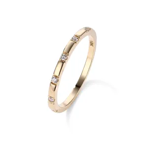 Orchid Gems Subtle Sparkle Diamond Ring