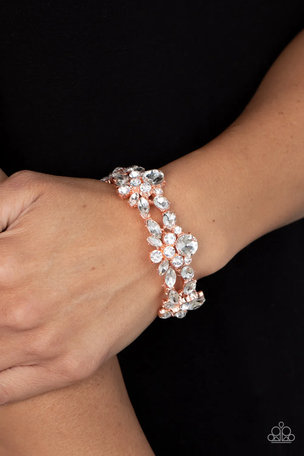 PAPARAZZI Beloved Bling - Copper BRACELETS