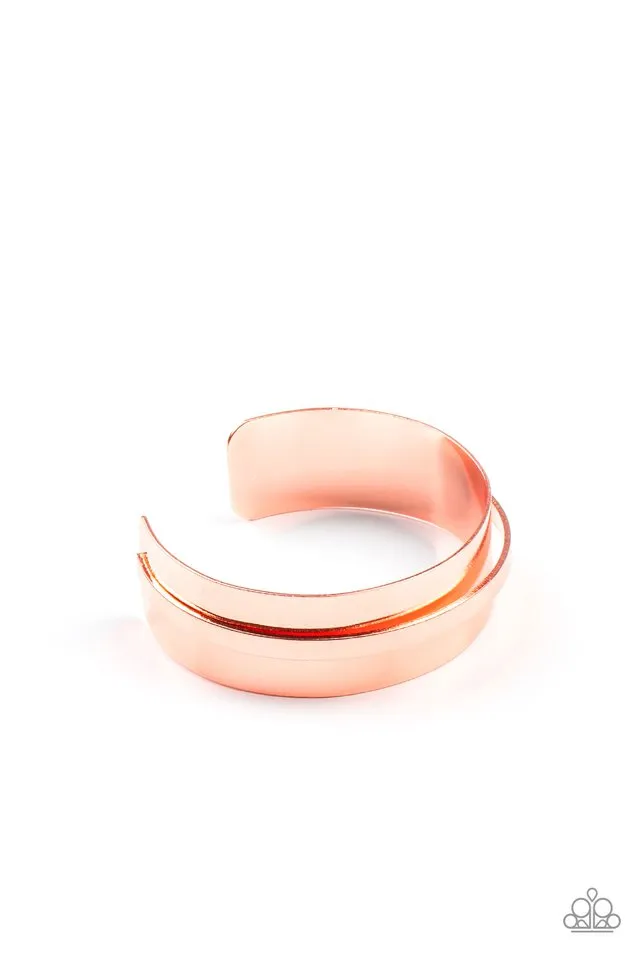 Paparazzi Bracelet ~ A HAUTE Number - Copper