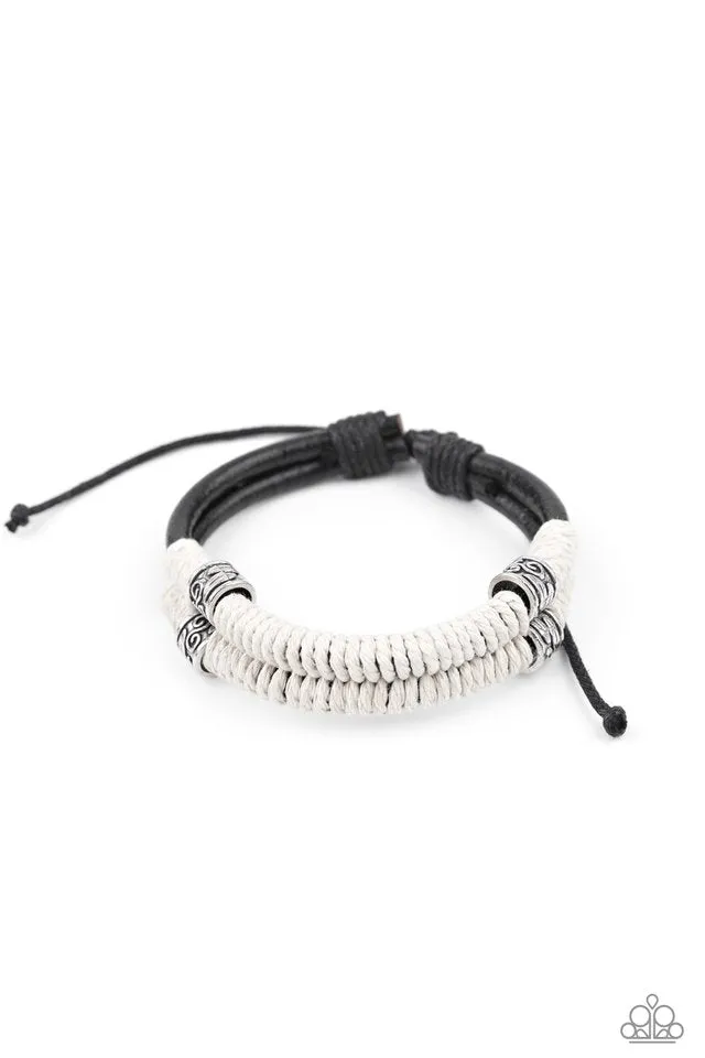 Paparazzi Bracelet ~ Island Renegade - Black