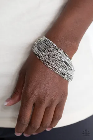 Paparazzi Bracelet ~ Pour Me Another - White