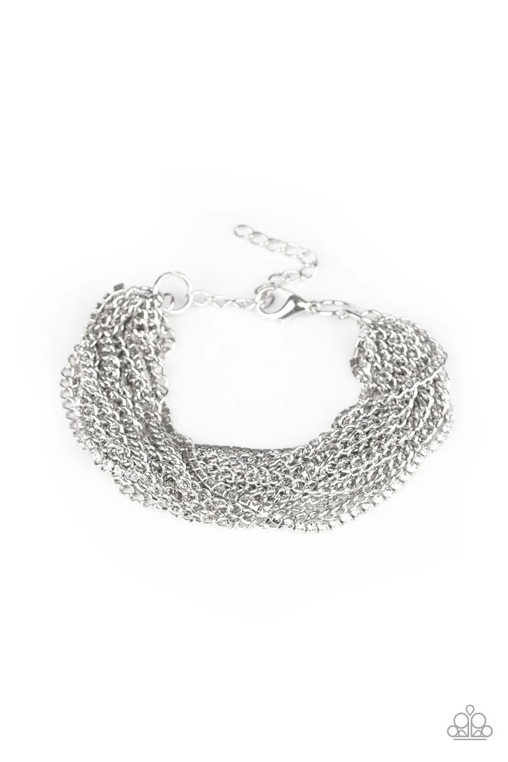 Paparazzi Bracelet ~ Pour Me Another - White