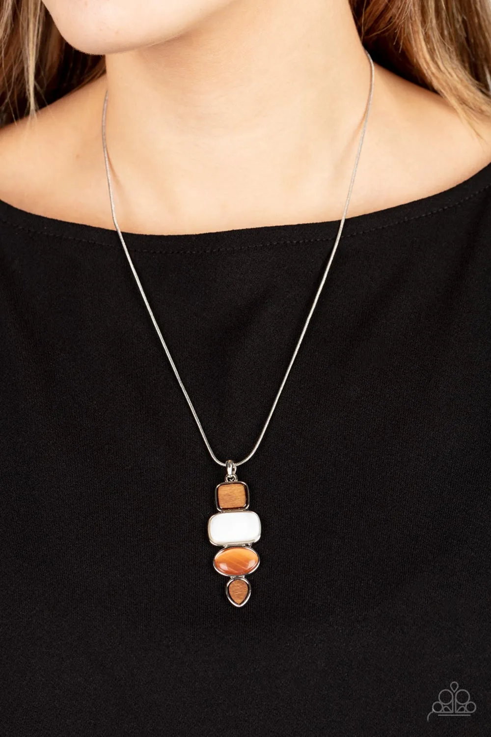 PAPARAZZI Elemental Energy - Orange NECKLACES
