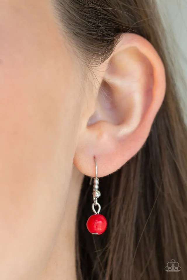Paparazzi Necklace ~ Environmental Impact - Red