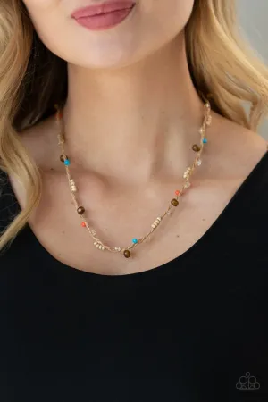 Paparazzi Necklace ~ Washed Ashore - Multi