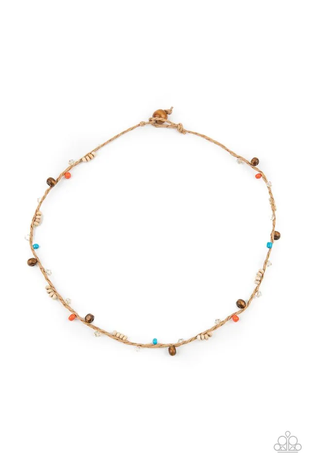 Paparazzi Necklace ~ Washed Ashore - Multi