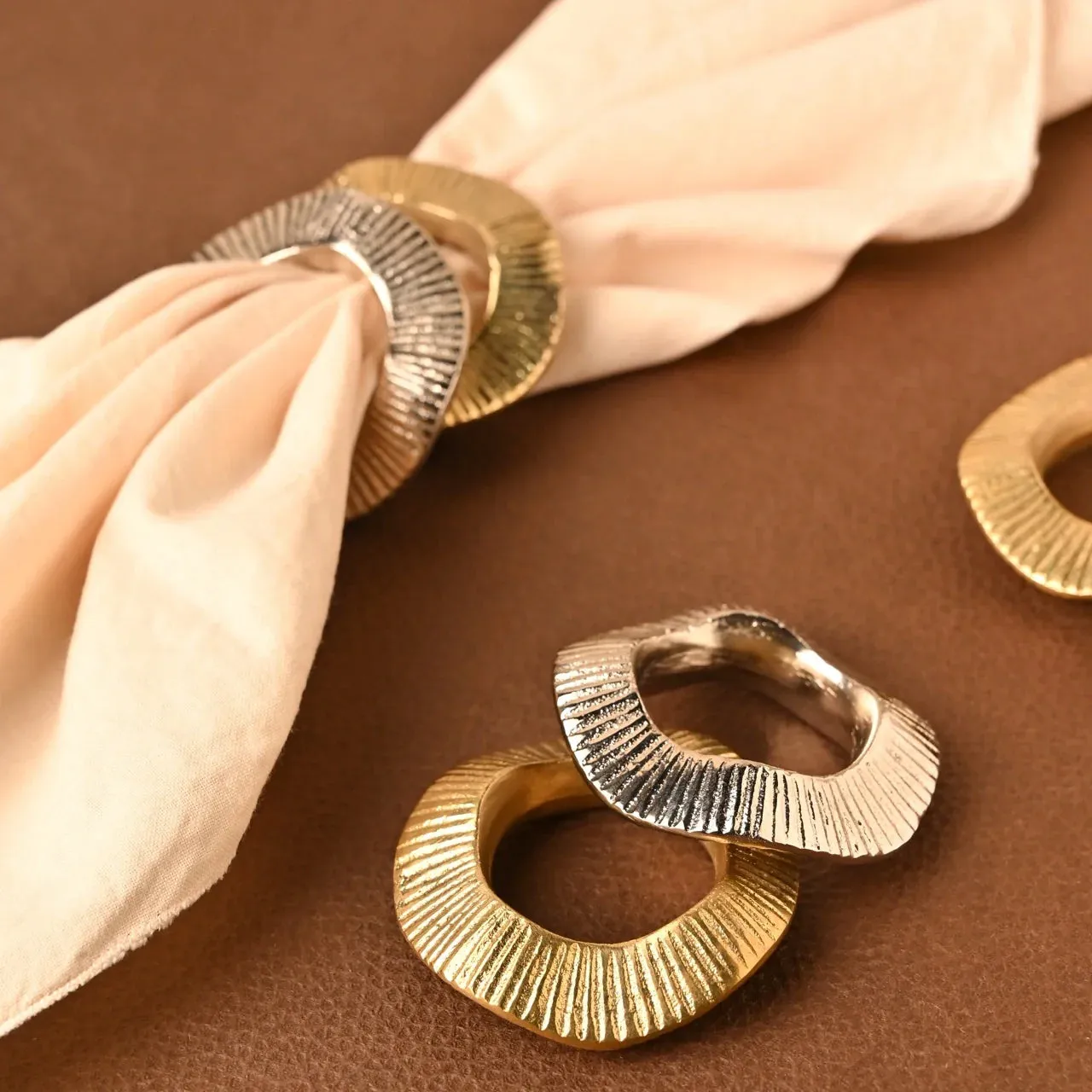 Pravaah Gehna - napkin rings