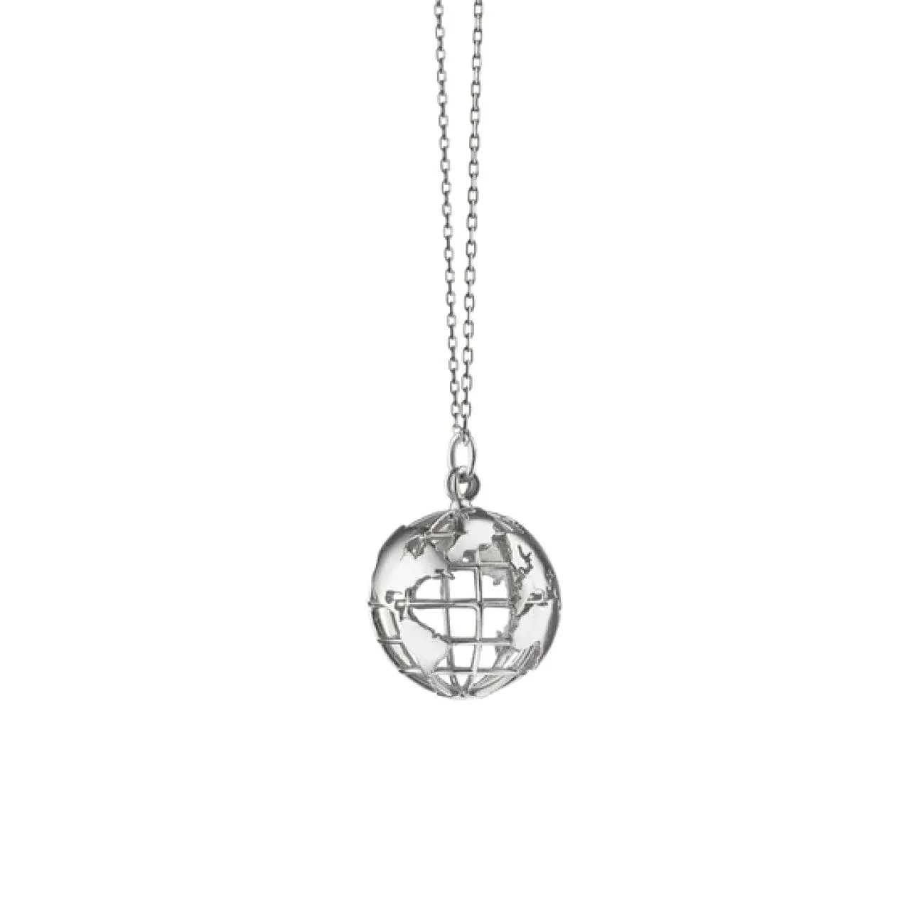 "My Earth" Sterling Silver Charm Pendant