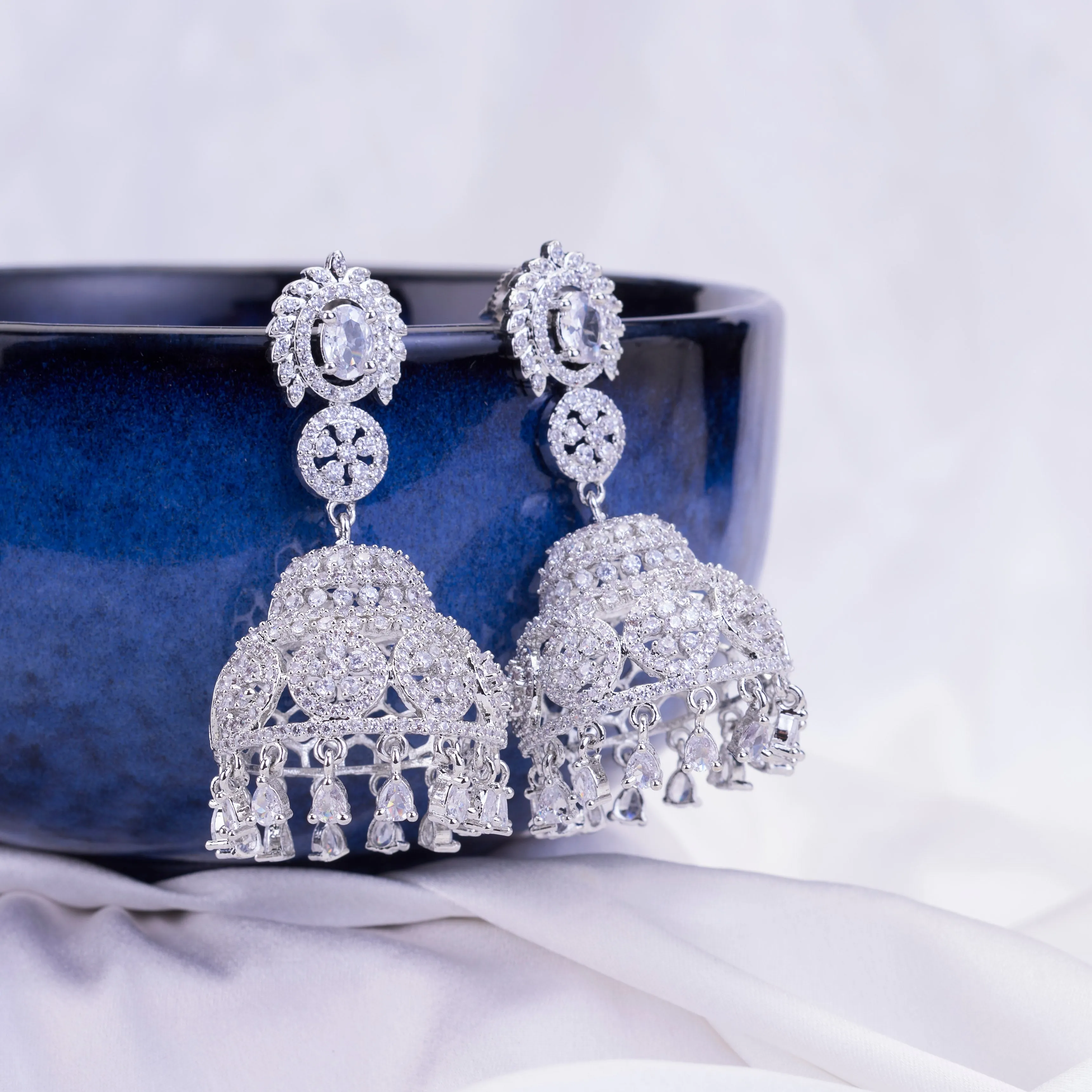 Radiant Pearl Jhumka