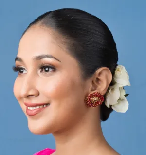 Rahi Temple Stud Earrings