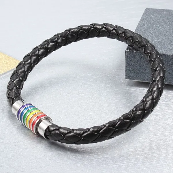 Rainbow Magnetic Handmade Bracelet