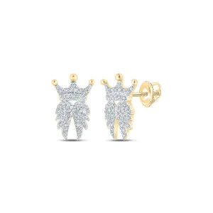 Regal Wings Diamond Earrings