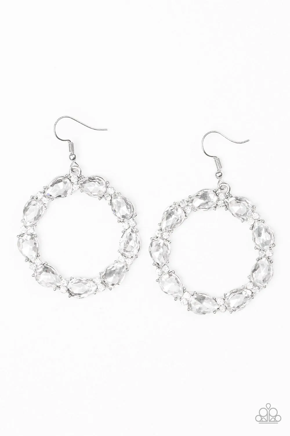 Ring Around the Rhinestone - white