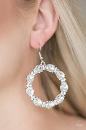 Ring Around the Rhinestone - white