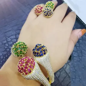 Romana Bangle Ring Set