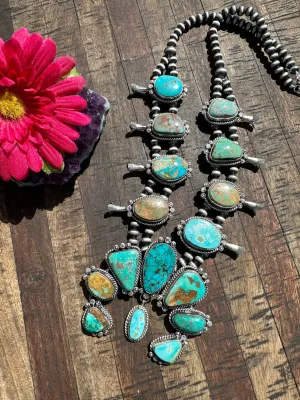 Royston Turquoise Squash Blossom