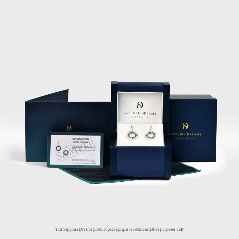 Sapphire Dreams Elanora Earrings