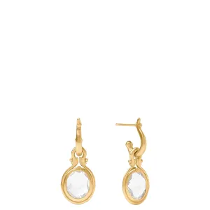 SARATOGA HOOP CHARM CRYSTAL