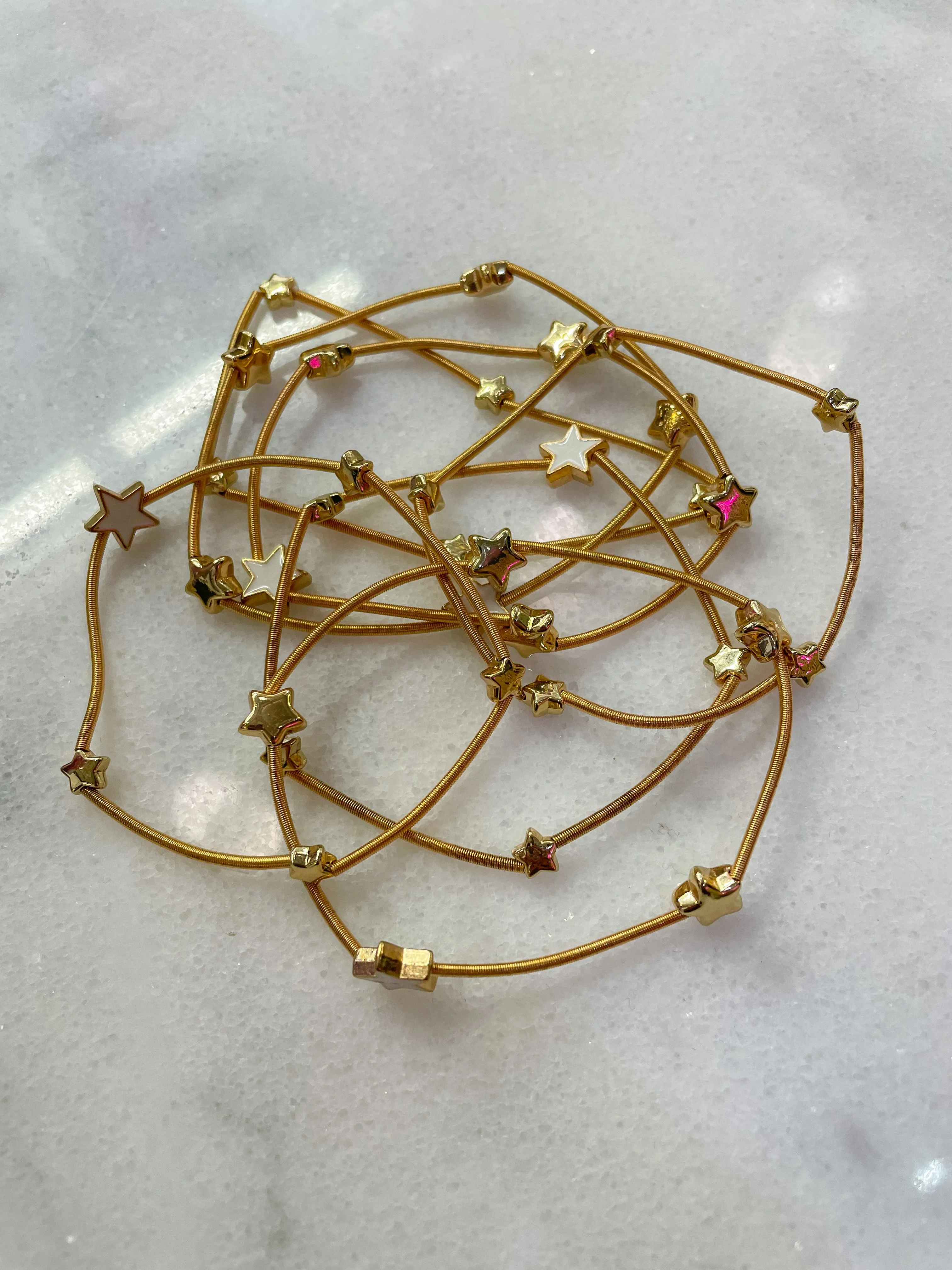Shimmering Star Bracelets