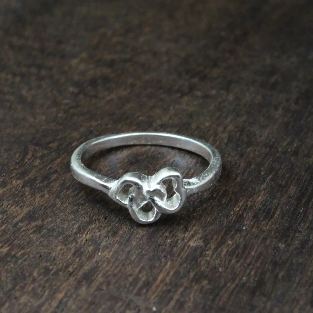 Silver Women Finger Ring