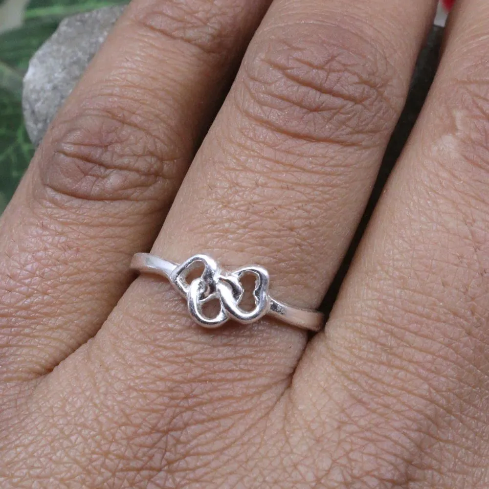 Silver Women Finger Ring