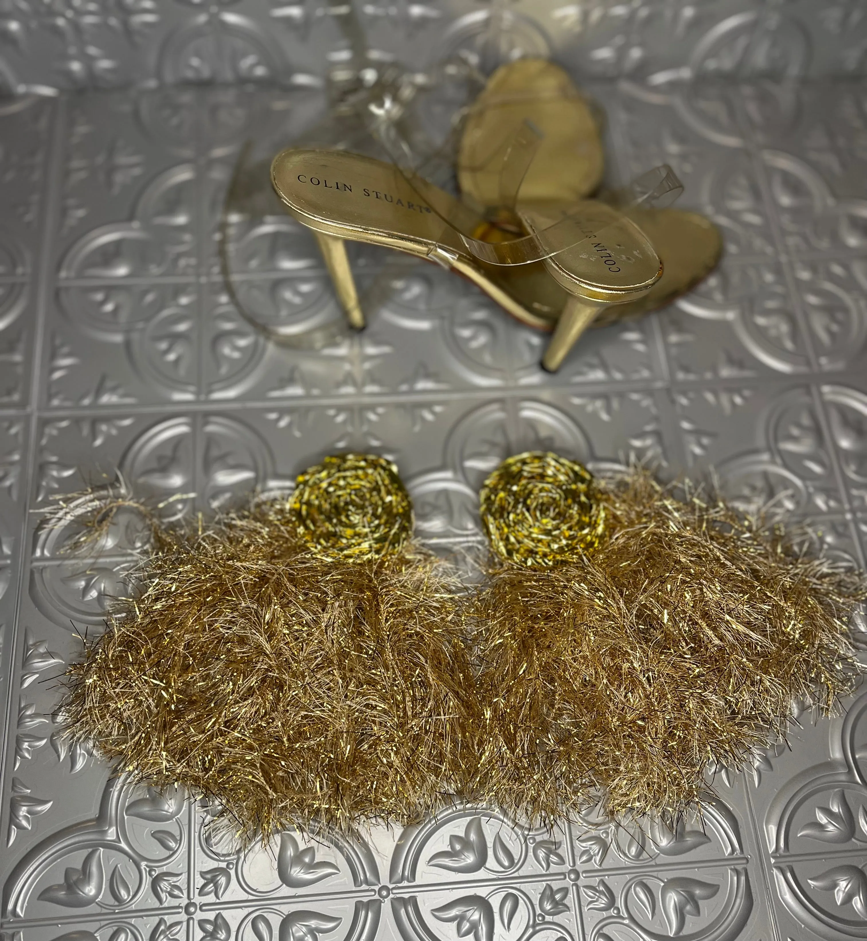 Sparkling Dream Earrings- Golden
