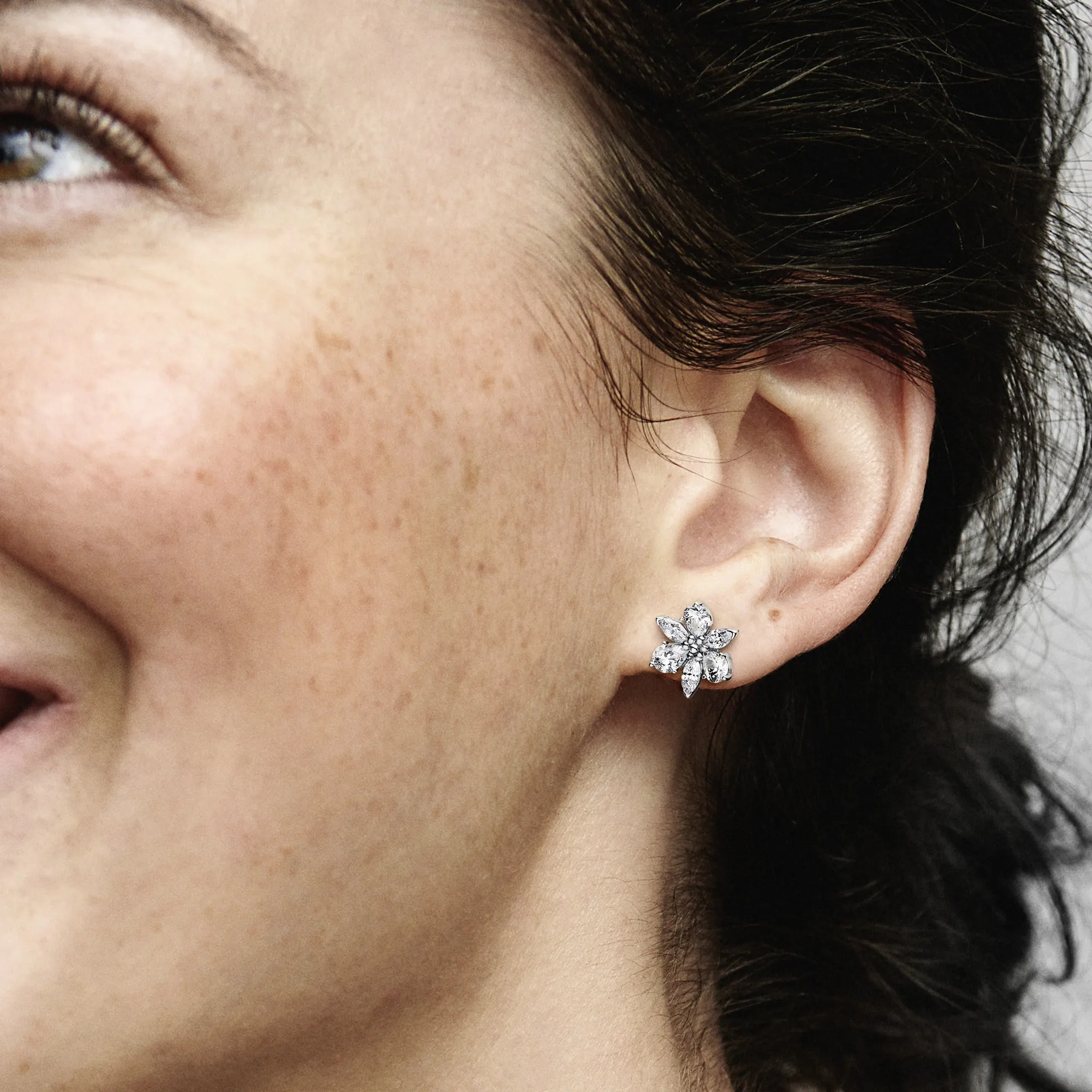 Sparkling Herbarium Cluster Stud Earrings