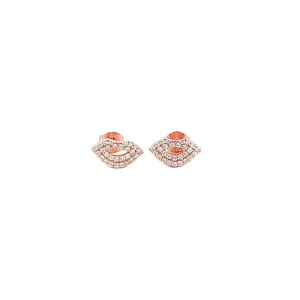 Sparkling Lip Stud Earrings