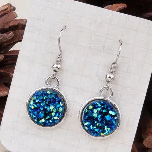 Sparkling Ocean Earrings