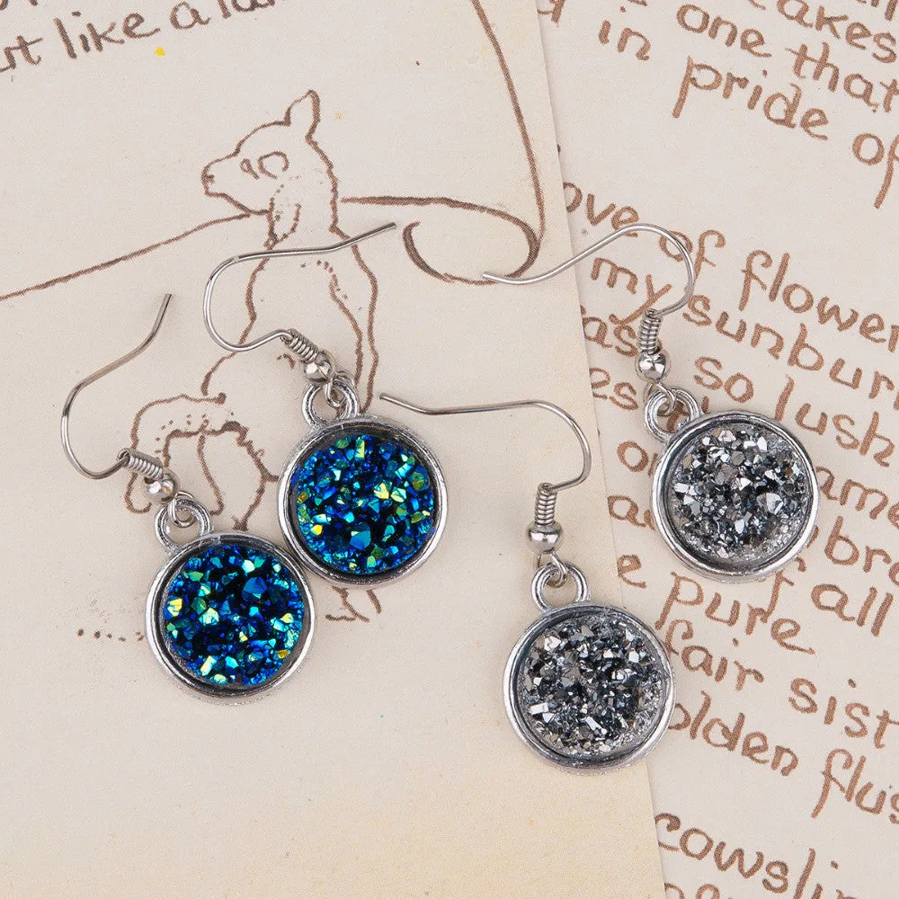 Sparkling Ocean Earrings