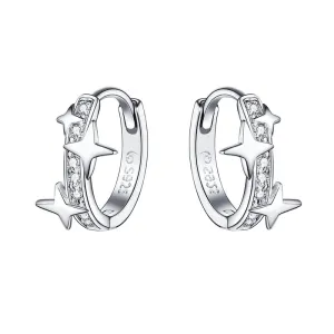 Sparkling Stars and Galaxy Earrings