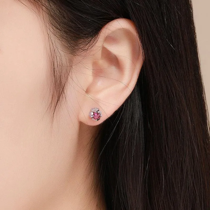 Sparkling Tulip Earrings