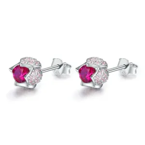 Sparkling Tulip Earrings