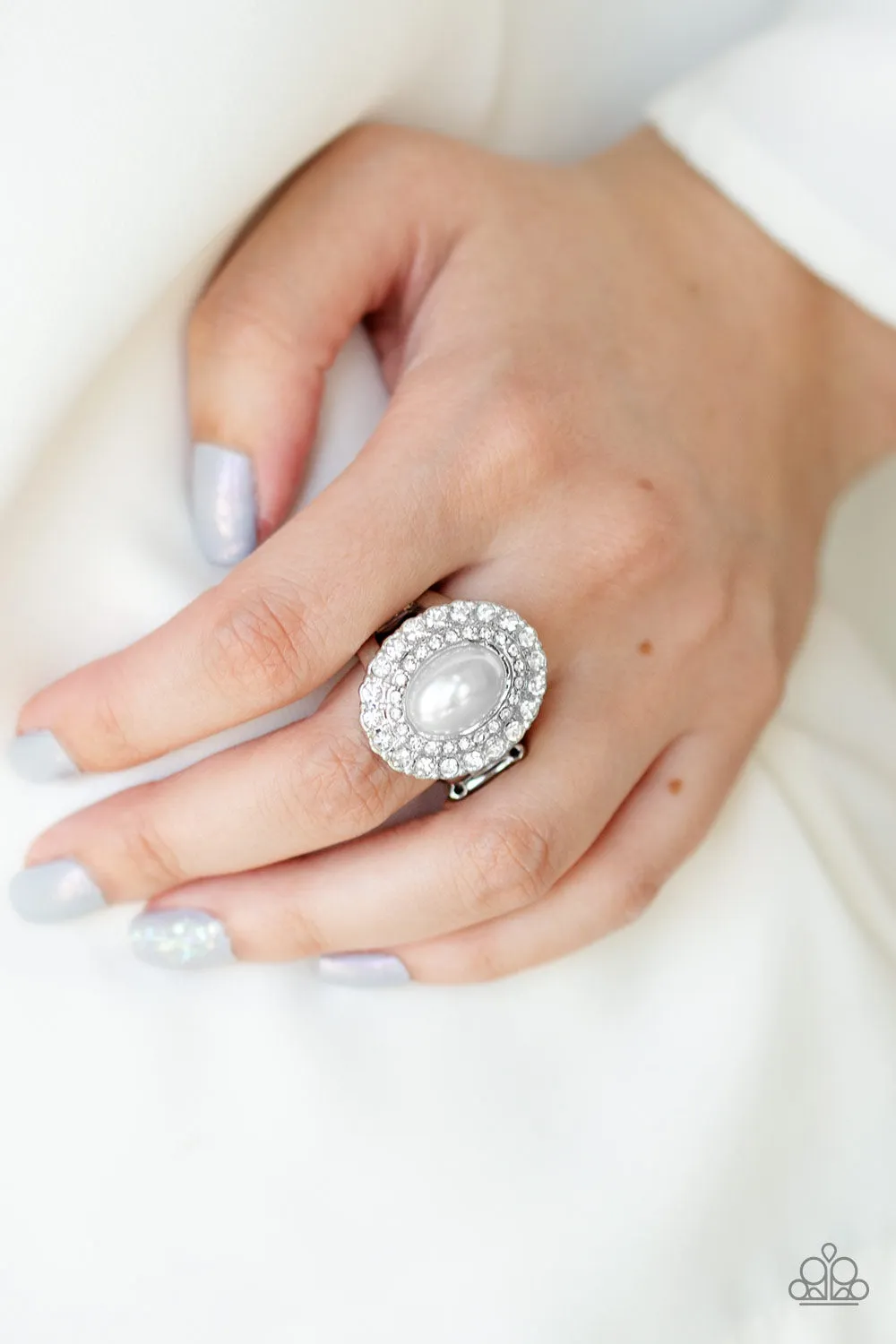 Sprinkle On The Shimmer - White