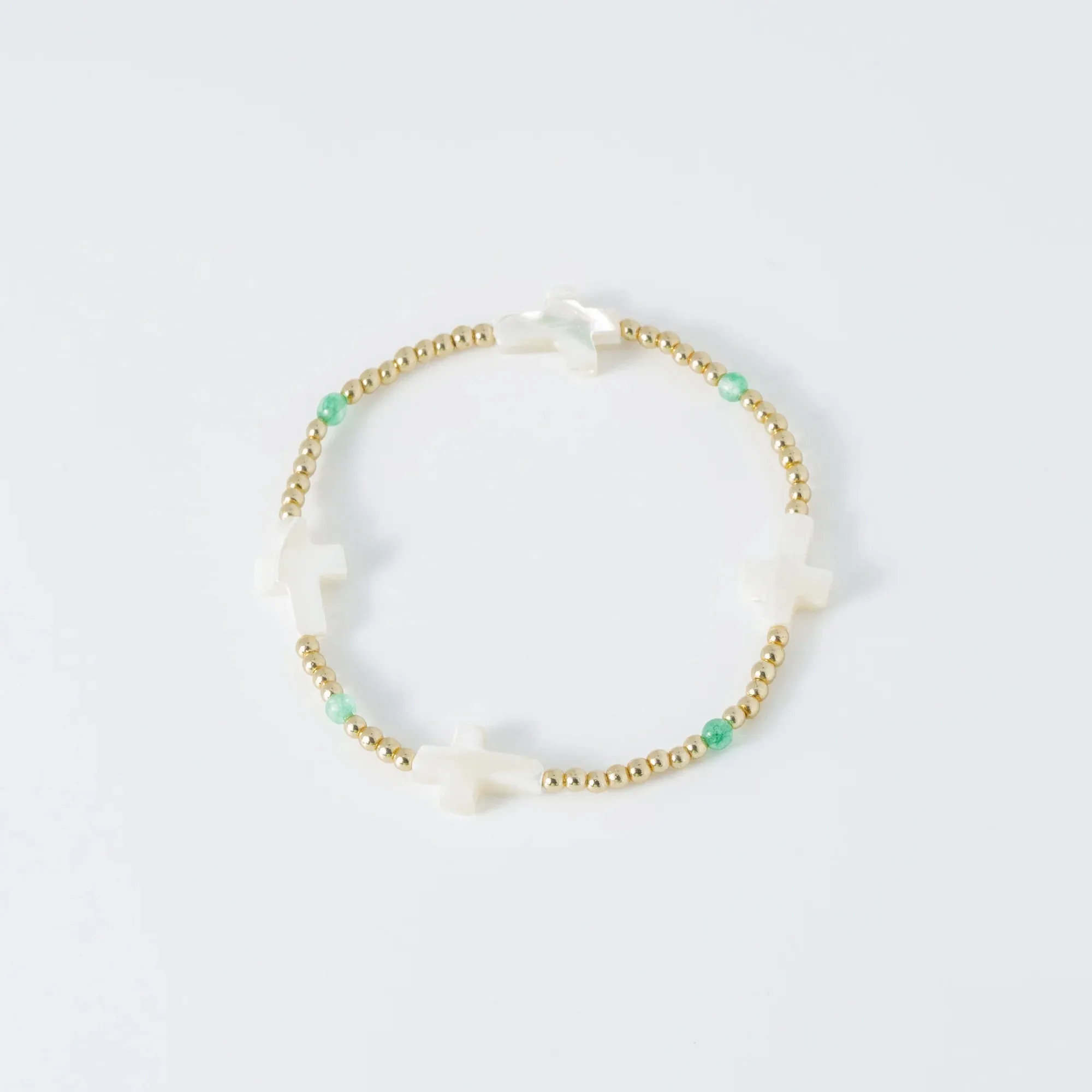 Stackable Stretch Prayer Bracelets