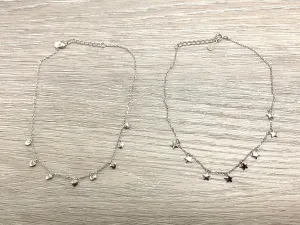 STERLING SILVER ANKLETTES