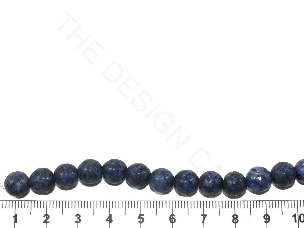Stone Blue Round Jade Semi Precious Stones
