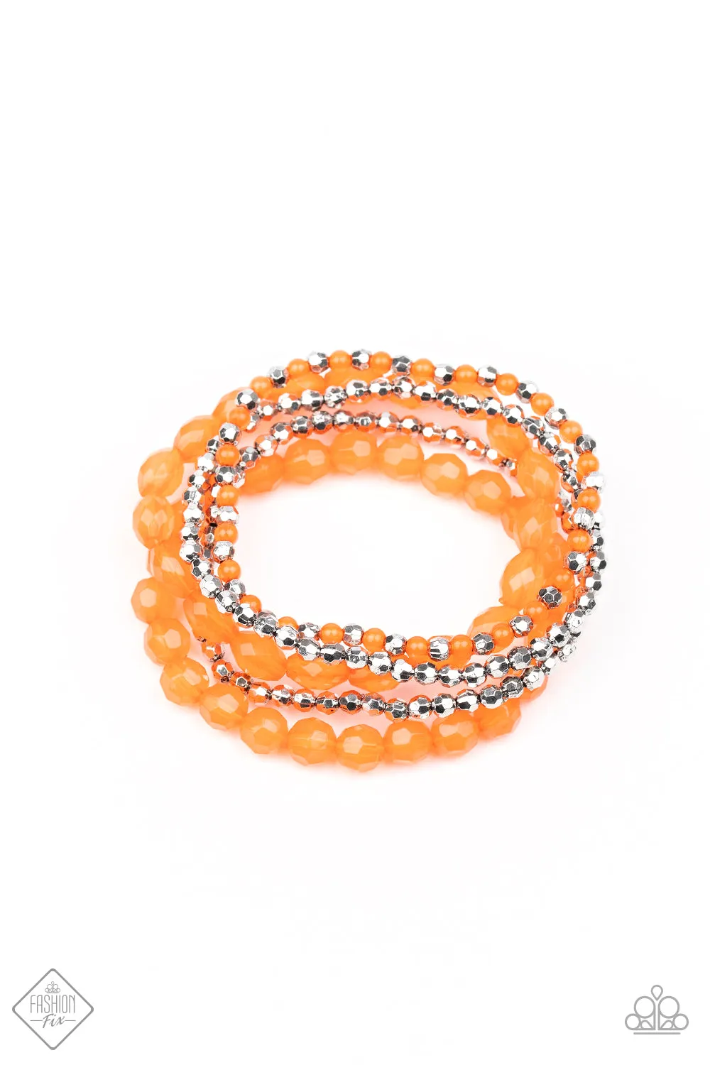 Sugary Sweet - Orange - Bracelet