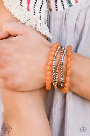 Sugary Sweet - Orange - Bracelet