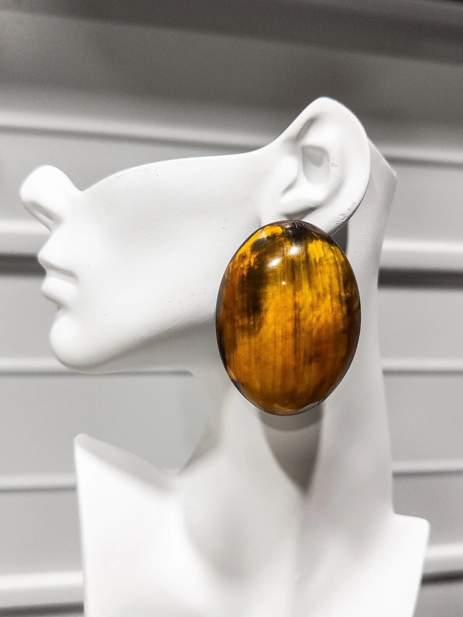 Sunset Horizon Stud Earrings