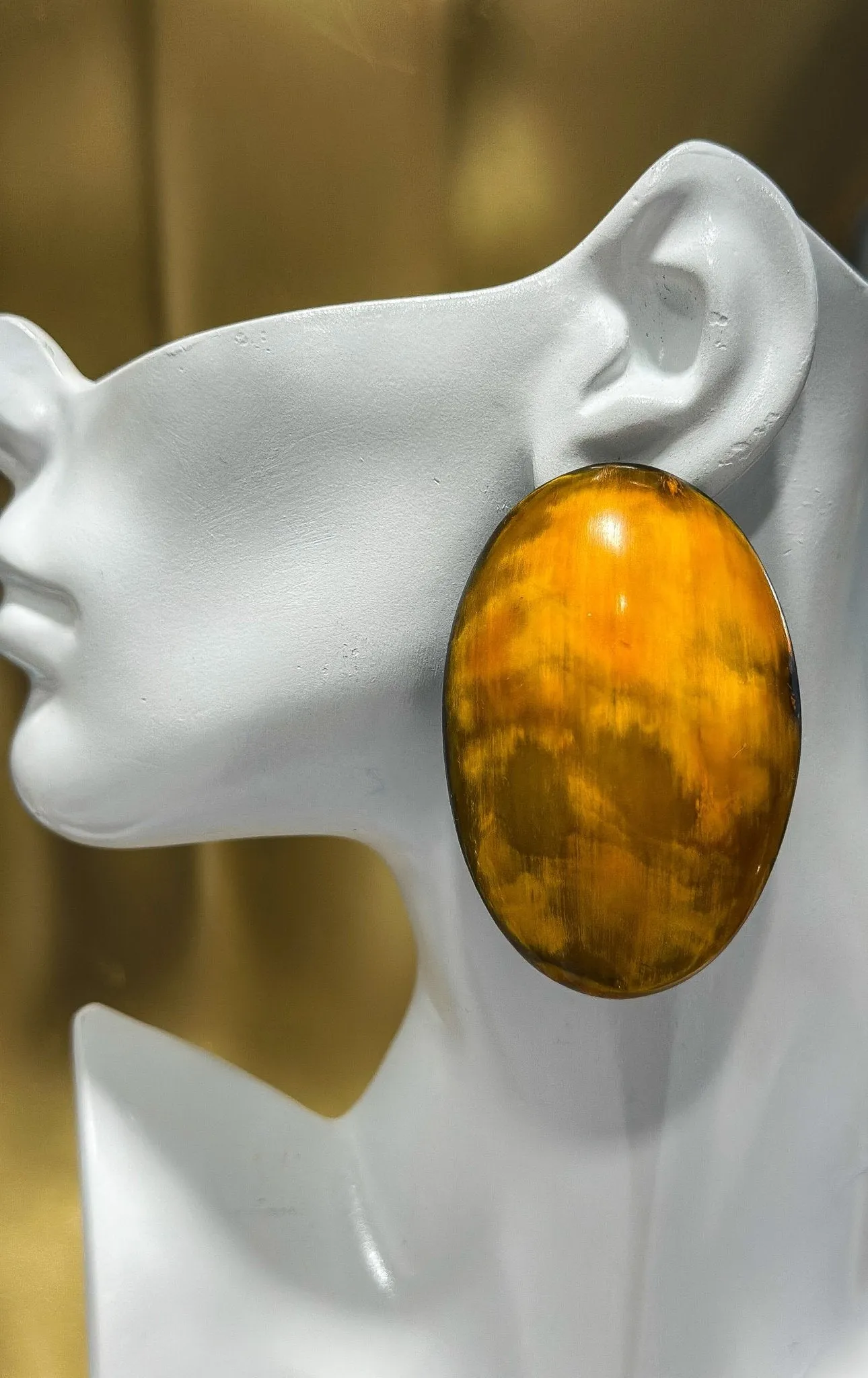 Sunset Horizon Stud Earrings