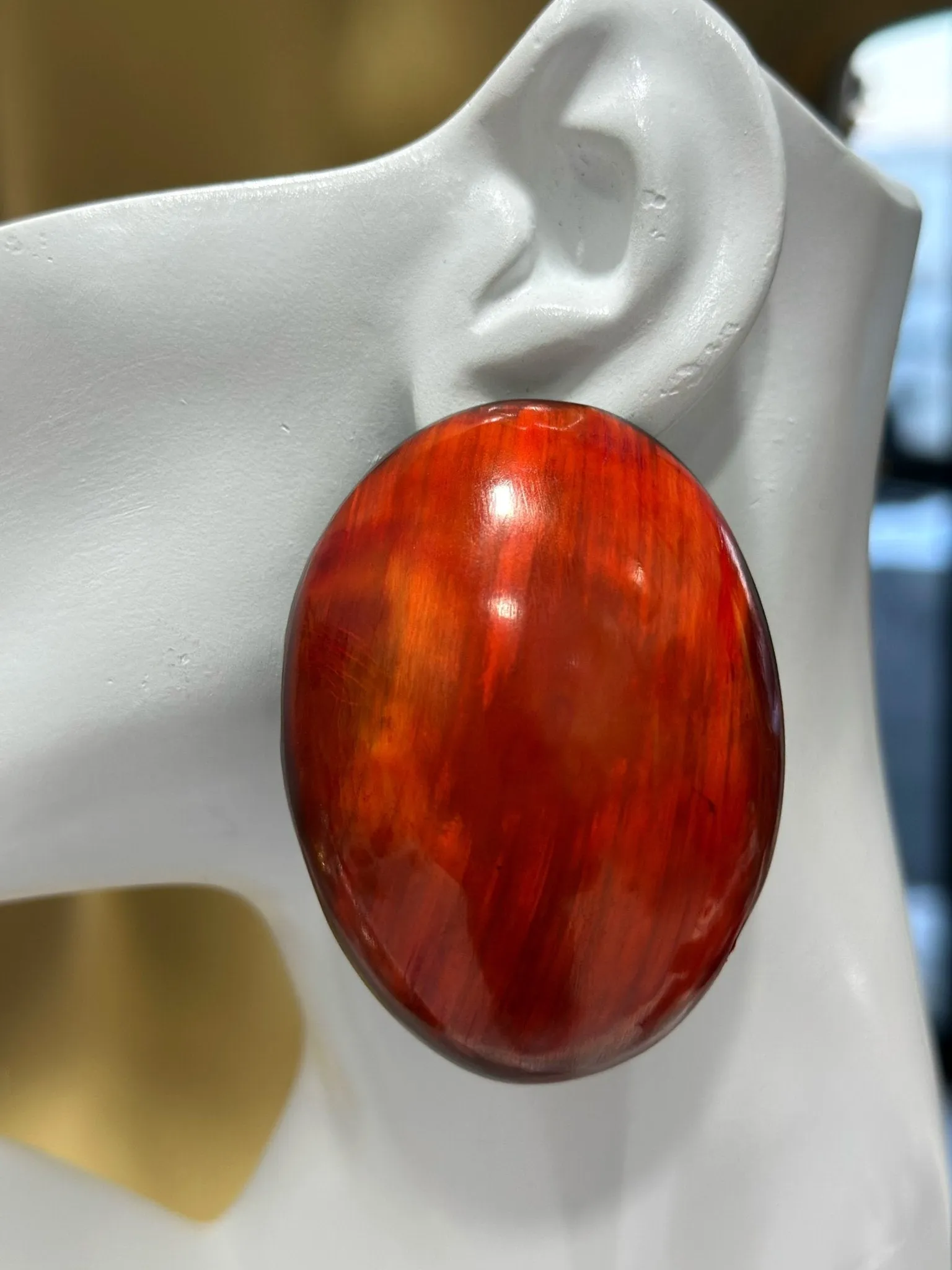 Sunset Horizon Stud Earrings