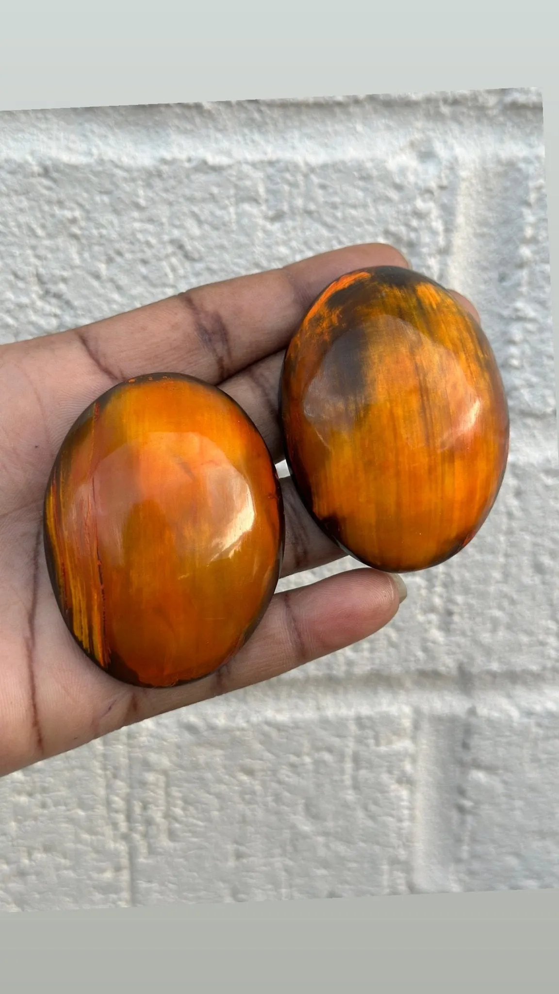 Sunset Horizon Stud Earrings