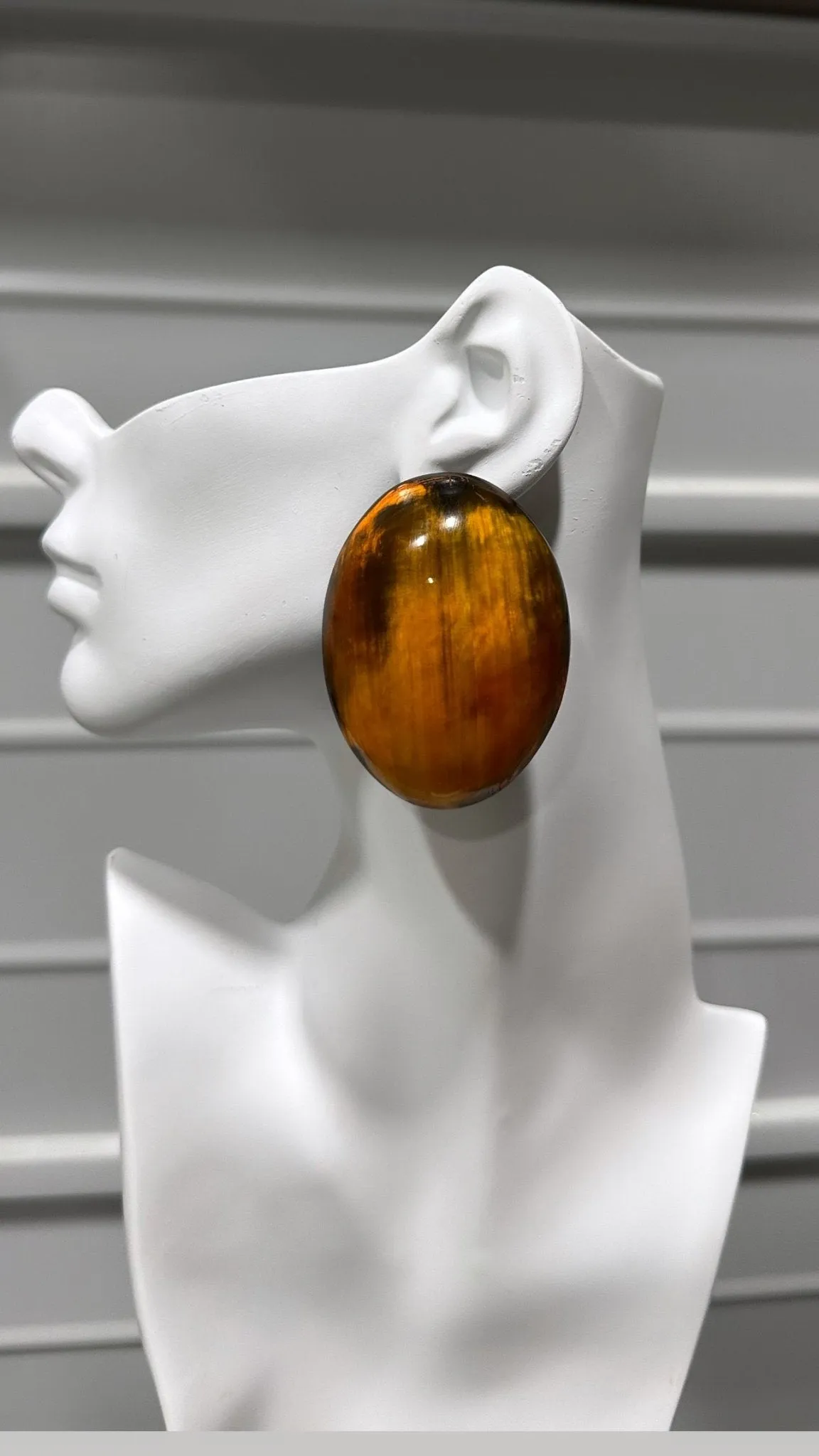 Sunset Horizon Stud Earrings