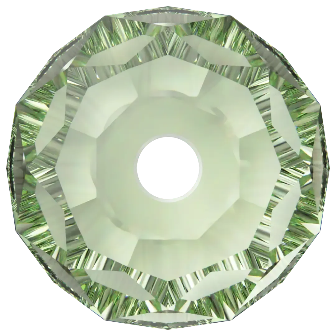Swarovski Crystal Beads Briolette (5040) Recreated Peridot